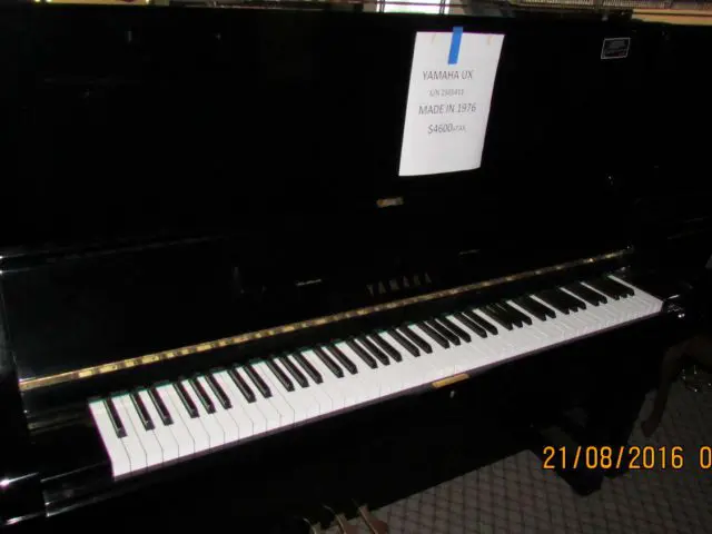 Yamaha UX upright piano