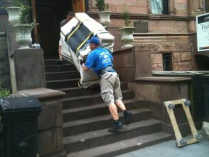 nyc piano movers - pianoland moving a piano to a house