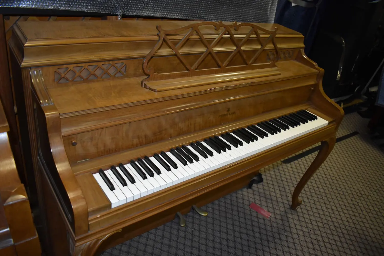 Used Steinway and Sons upright piano