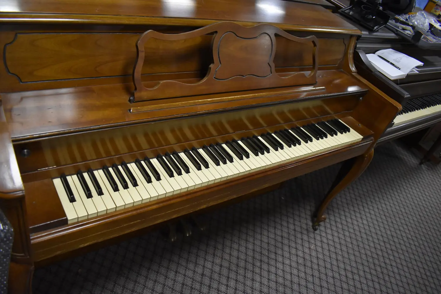 Used Everett upright piano